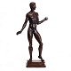 Johannes Bjerg bronzeskulptur. Johannes C. Bjerg, 1886-1955, Bronzeskulptur "Imperator" signeret Johannes bjerg, betegnet Expl. 1 og dateret 1919. H: 52cm