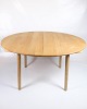 Spisebord Med Tillægsplader - Model PP70 - Lys Eg - Hans J. Wegner - PP Møbler - 1970erne