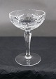Heidelberg Danish crystal glassware. Liqueur glasses 10cm.