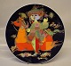 Bjorn Wiinblad Plate 32.5 cm Oriental rider on a horse Rosenthal Studio Line Germany