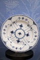 Royal Copenhagen, Musselmalet Halvblonde middagstallerken.Dia.: 25,5cm. RC# 719...