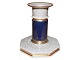 Royal CopenhagenDark blue Craquele candlelight holder