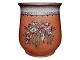 Dahl JensenLille rød Craquele vase