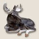 Royal CopenhagenLying moose#2813*2100kr