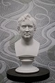 Antique Royal Copenhagen bust in bisquit of the Danish poet Adam Oehlenschläger...
