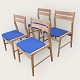 4 dining chairsLight oak1900kr for 4 pcs
