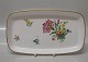 B&G Saxon Flower white porcelain 096 Tray, oblong 27 x 15 cm (364)