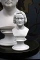 Antique Royal Copenhagen, small bust in bisquit by the Danish sculptor Bertel Thorvaldsen...
