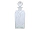 Swedish art glassDecanter with inlaid white glass