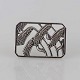 Eiler & Marløe brochesølv4 cm