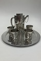 Danam Antik presents: Georg Jensen Sterling Silver Cocktail Shaker, Tray og Cups No. 819