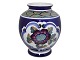 Aluminia Blue vase