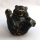 Royal Copenhagen. Sitting bear cub. Model 22747. Height 8 cm. (1 quality)