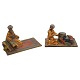 Pair of Vienna bronze figurines signed "Argentor Vienna B. Zach". H: 4,5cm. base: 7,5x4,8cm