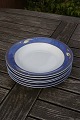 Magnolia Blue Danish porcelain, soup plates 22cm.