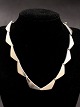 Georg Jensen Hans Hansen peak sterling sølv halskæde