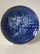 Bing & Grondahl Jubilee Christmas plate with gold, 1895-19951968