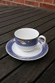 Magnolia Blue Danish porcelain, settings coffee cups with saucers.
