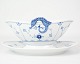 Sauceskål - Nr. 8 - Porcelæn - Blåmalet - Musselmalet - Bing & Grøndahl