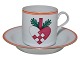 Bing & Grøndahl JulestelLille kaffekop med julehjerte