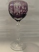 Rømer Glass Red Wine Aubergine.Height 19.5 cm