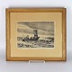 Carl Locher raderingRedningsbåd42 cm