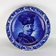Royal Delft platte608Polsk adelsmandfajance41,5 cm
