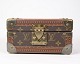 Louis Vuitton Coffret Trésor  - Skattekiste - Canvas & Patineret Messing - Beige - Monogram - Frankrig