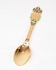 Christmas spoon - Anton Michelsen - Sterling Silver gold plated - 1982