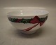 RC 177.501-481.2 Jingelbells skål med sløjfe 6 x 12 cm Jingle Bell Kongelig Dansk Porcelæn