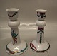 Jingle Bell 177.501-15119 Jingle Bells  Lysestage ca 18 cm  Kongelig Dansk Porcelæn