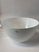 Holmegaard hvid Cocoon skål.  Diameter 25 cm
