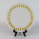 Lyngby tallerkenGul Lotus24 cm