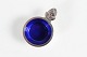 Georg JensenKaktusSaltkar m/blå emalje