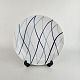 Lyngby tallerkenBlå flamme20 cm
