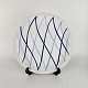 Lyngby tallerkenBlå Flamme24 cm