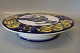 Blue Pheasant 832 Cake Stand 30 cm Decorated with Pheasant  Chr. Joachim Royal Copenhagen Faience  Aluminia