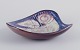 Michael Andersen, Bornholm.Hand-glazed ceramic dish.
