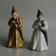 Gold Over the glaze Royal Copenhagen figurine 1145 RC The Sandman Chr. T 1909 6.25"