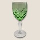 Krystal glasMed grøn kumme*75Kr