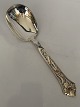 Serving spoon in silver.Length 21 cm.Produced Year.1956