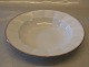 Palace  8547-1536 Små dybe ca 21,2 cm (604) rød & grå kant Angular Royal Copenhagen Tableware (Palads)