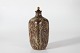 Royal CopenhagenJais Nielsen"Kongernes tilbedelse"Vase af stentøj  3543med bronze prop 