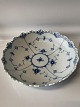 Blue Fluted LaceExtra large bowl 28 cm.