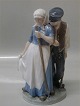 Kongelig Dansk Figur 1300 Kgl. høstfolk Chr. T 1905 20 cm