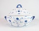 Terrine - No. 5 - Blue Fluted - Blue Painted - Butterfly - Bing & Grondahl - B&G