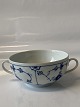 Blue painted, blue fluting bouillon cupDec. No. 481.