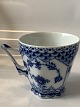 Blue Fluted Full LaceCoffee cup with devil heads on the sideDec. No. 069