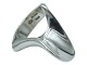 Georg Jensen SilverLarge sculptural ring  - Size 51