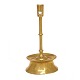 Gotisk messingstage fra Friesland ca. år 1550. God stand. H: 22,5cm. Fod D: 11,5cm